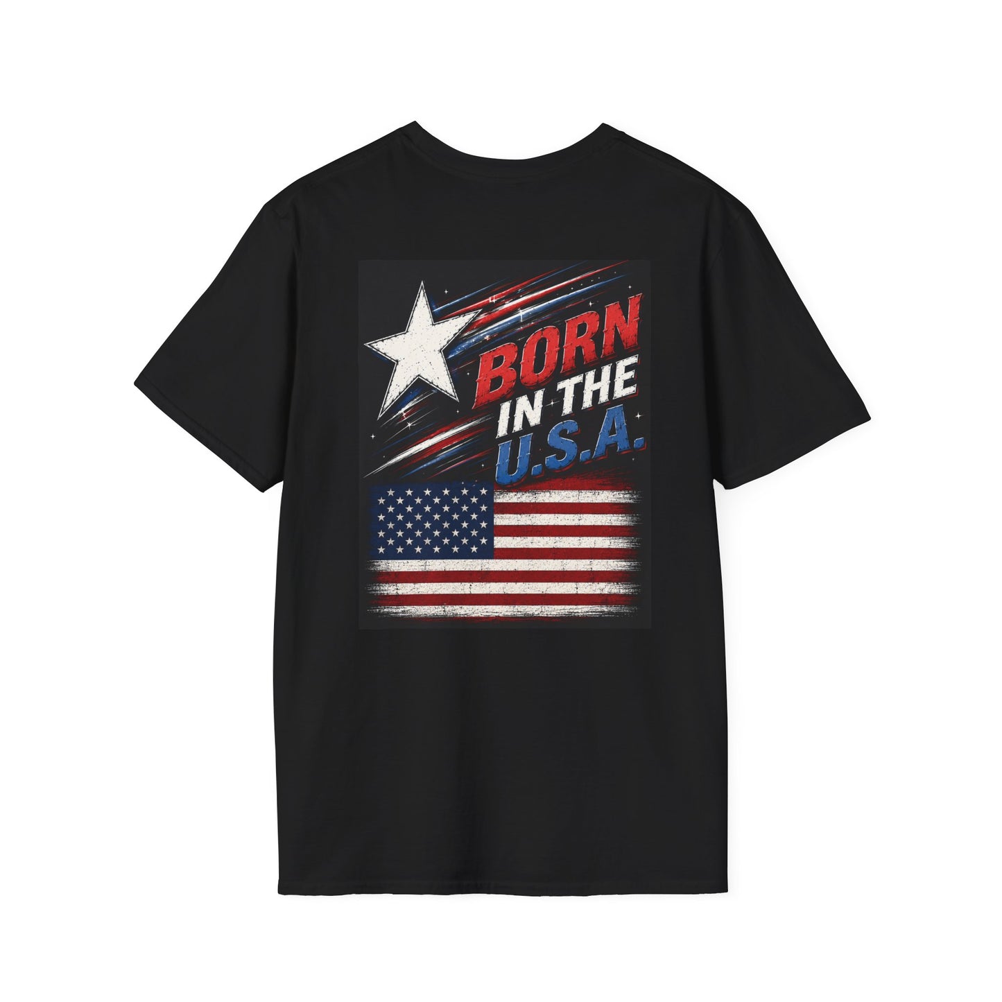 Patriotic "250 and Counting" T-Shirt — Uncle Sam with Eagle